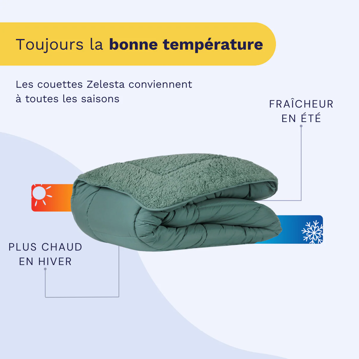 Zelesta Teddybed - Vert - Image 5