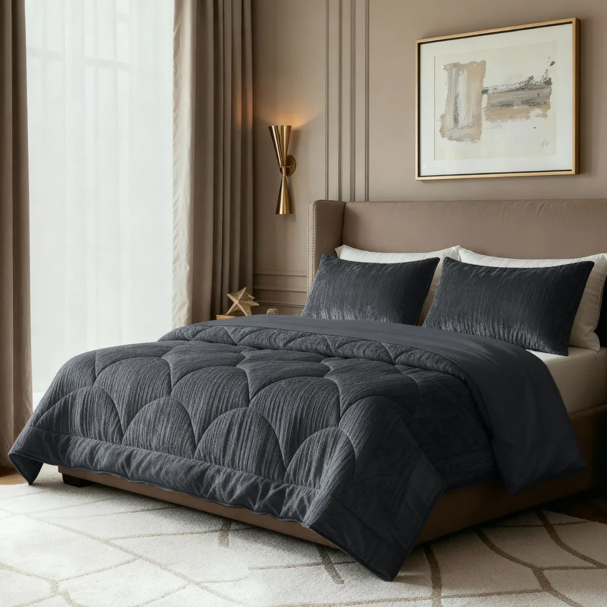 Zelesta Velvetbed Chic - Anthracite - Image 3