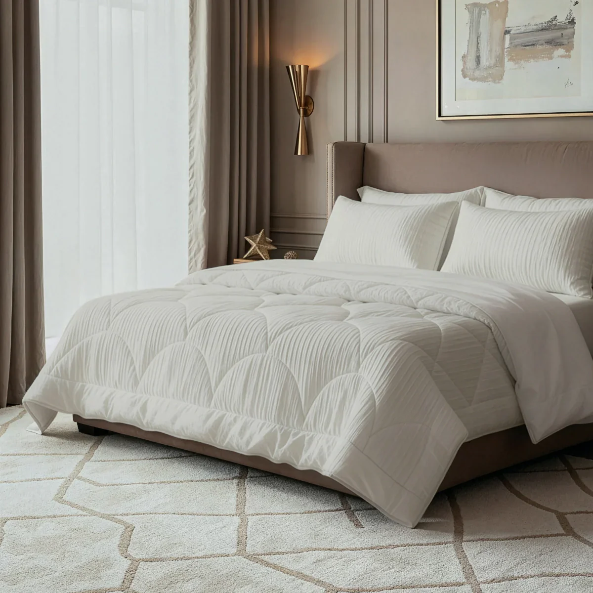 Zelesta Velvetbed Chic - Beige - Image 3