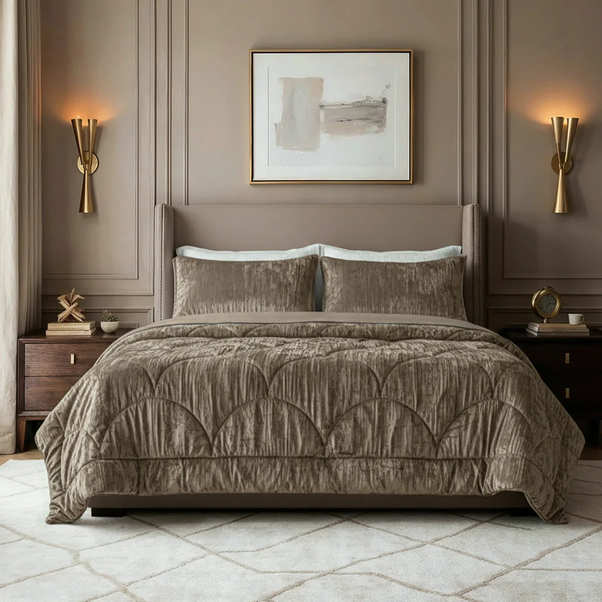 Zelesta Velvetbed Chic - Taupe - Image 2