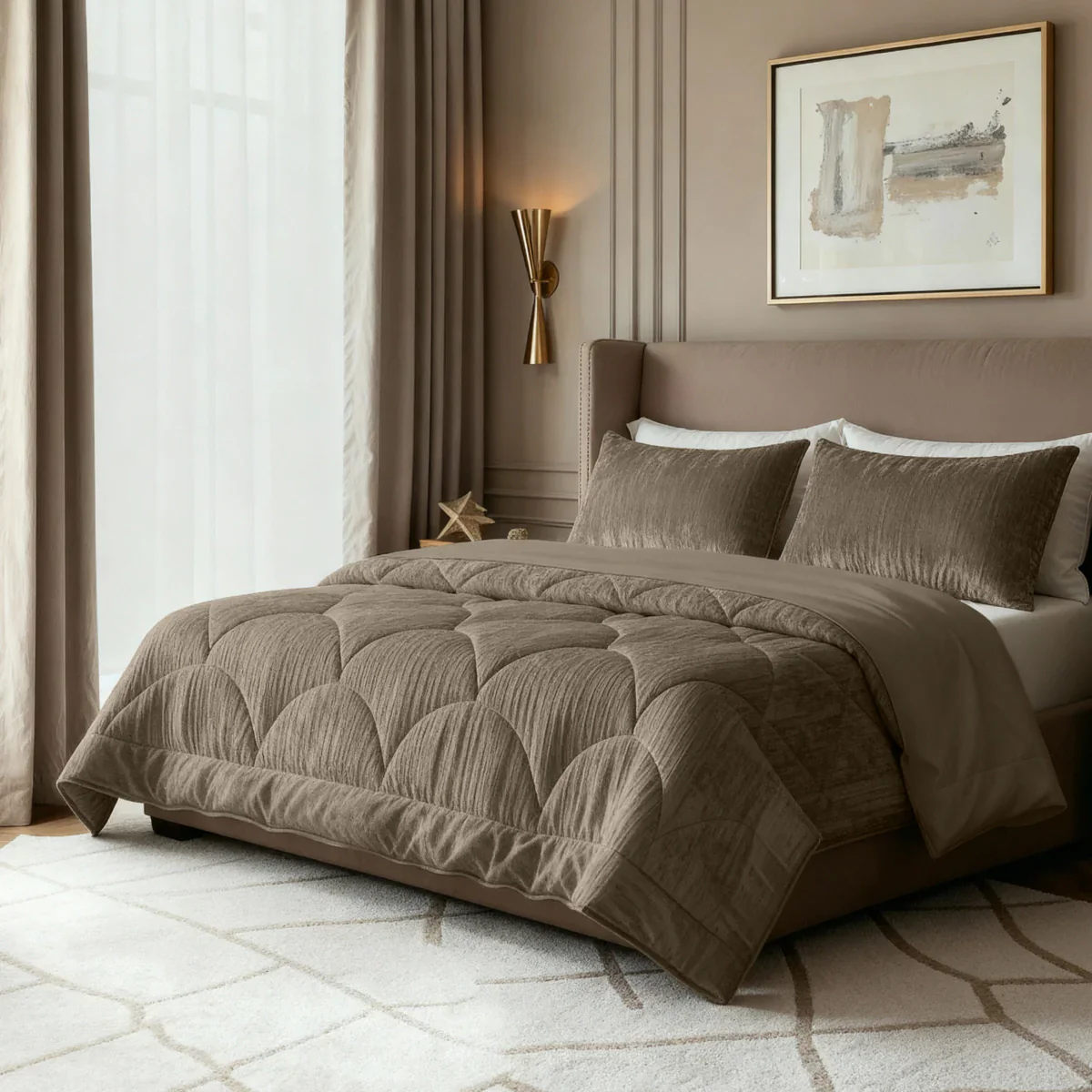 Zelesta Velvetbed Chic - Taupe - Image 3
