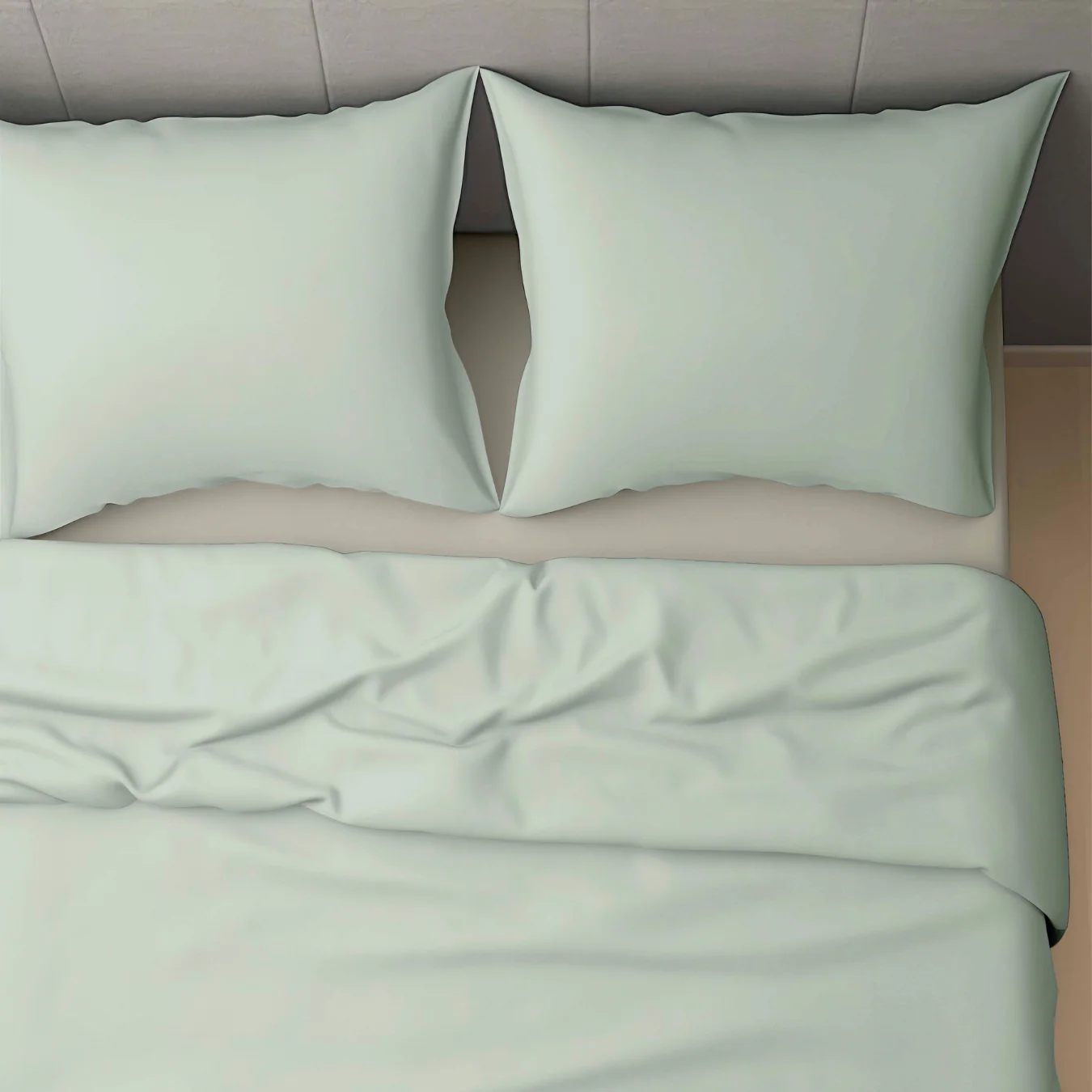 Zelesta Wonderbed 4 Saisons Double Coton - Vert Naturel - Image 7