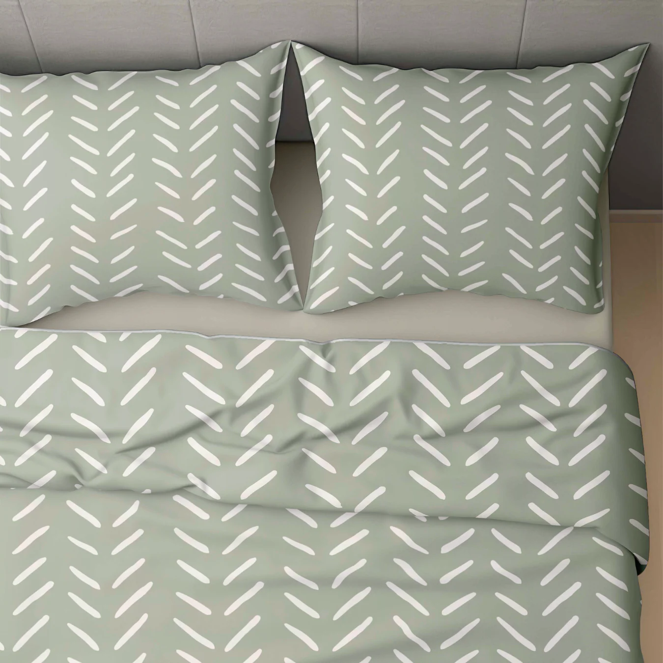 Zelesta Wonderbed 4 Saisons Double - Coutures Olive - Image 7