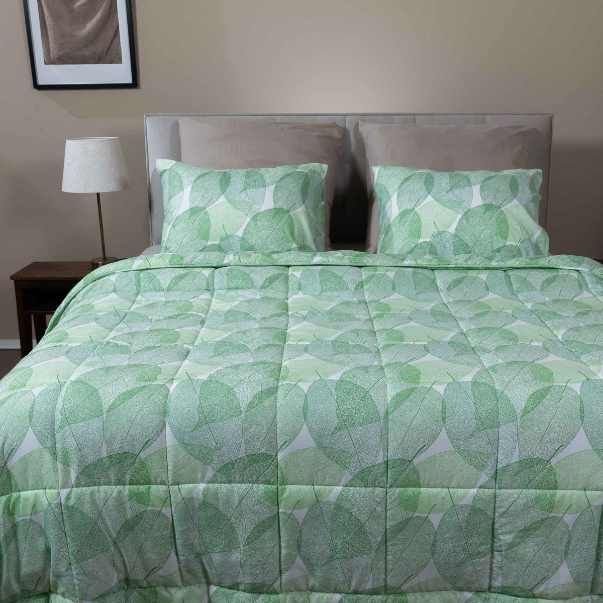 Zelesta Wonderbed 4 Saisons Double - Feuilles Délicates - Image 3