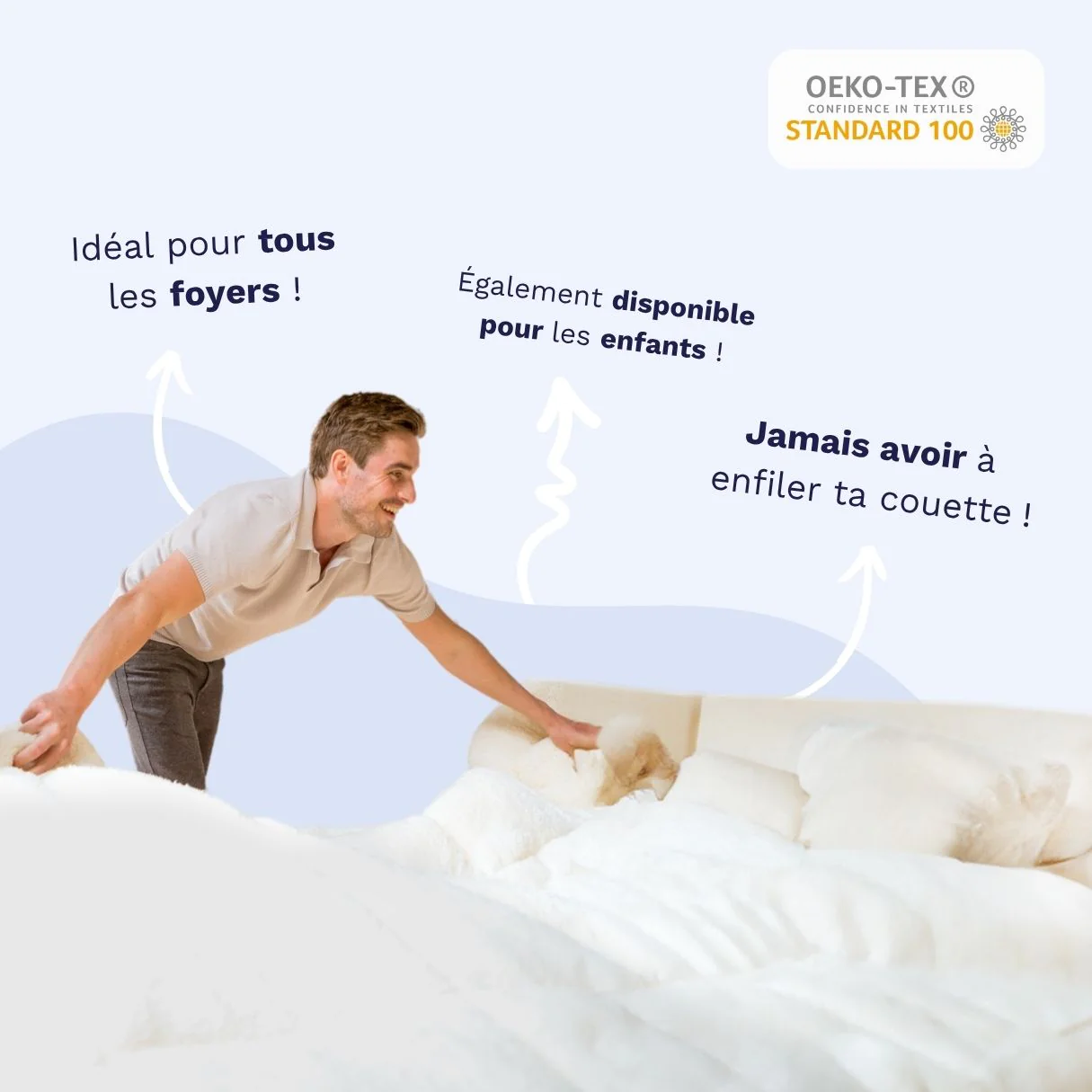 Zelesta Wonderbed 4 Saisons Double - Fleurs de Printemps - Image 6