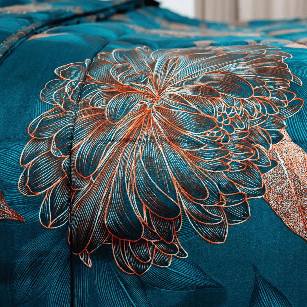 Zelesta Wonderbed 4 Saisons Double - Fleurs Royales - Image 11
