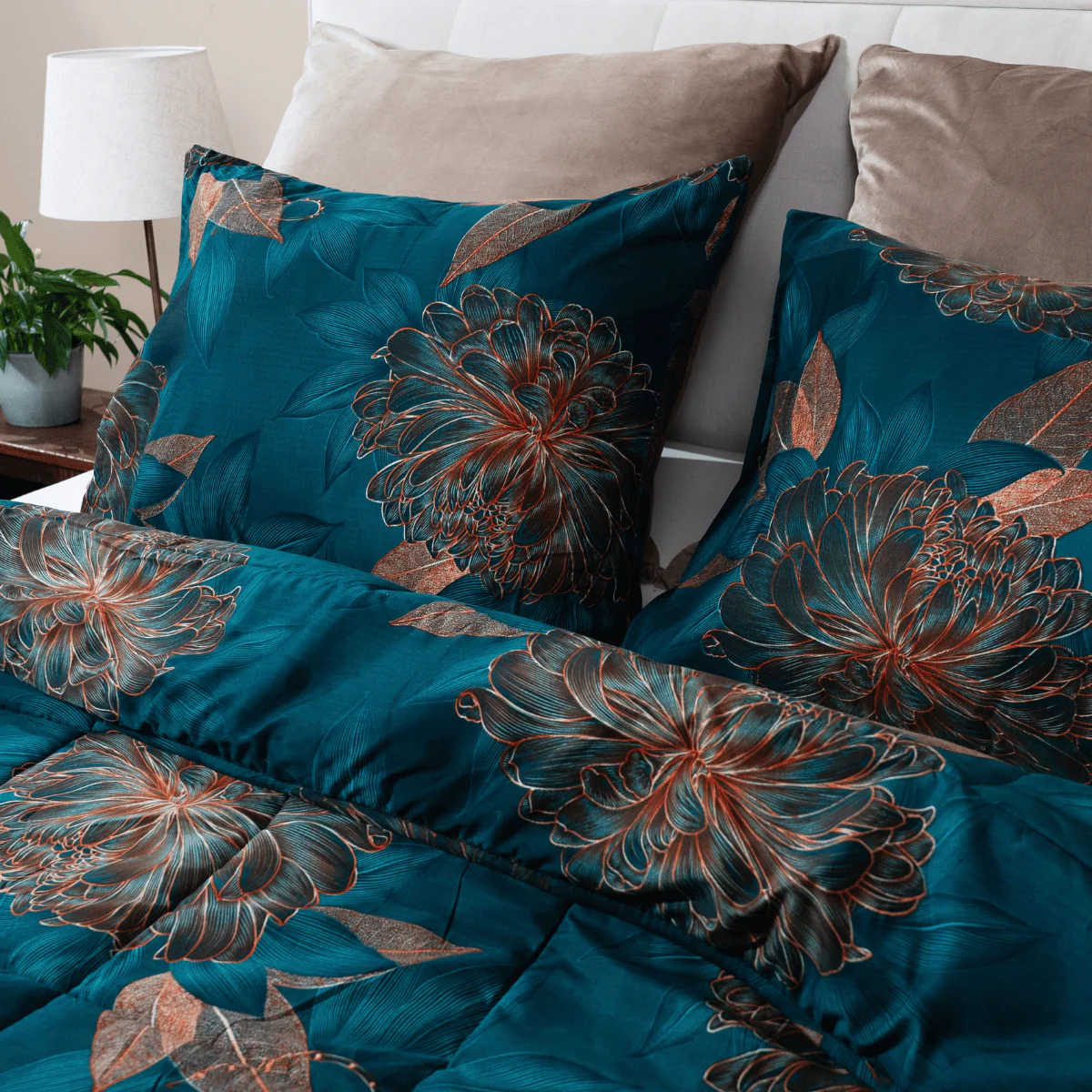 Zelesta Wonderbed 4 Saisons Double - Fleurs Royales - Image 7