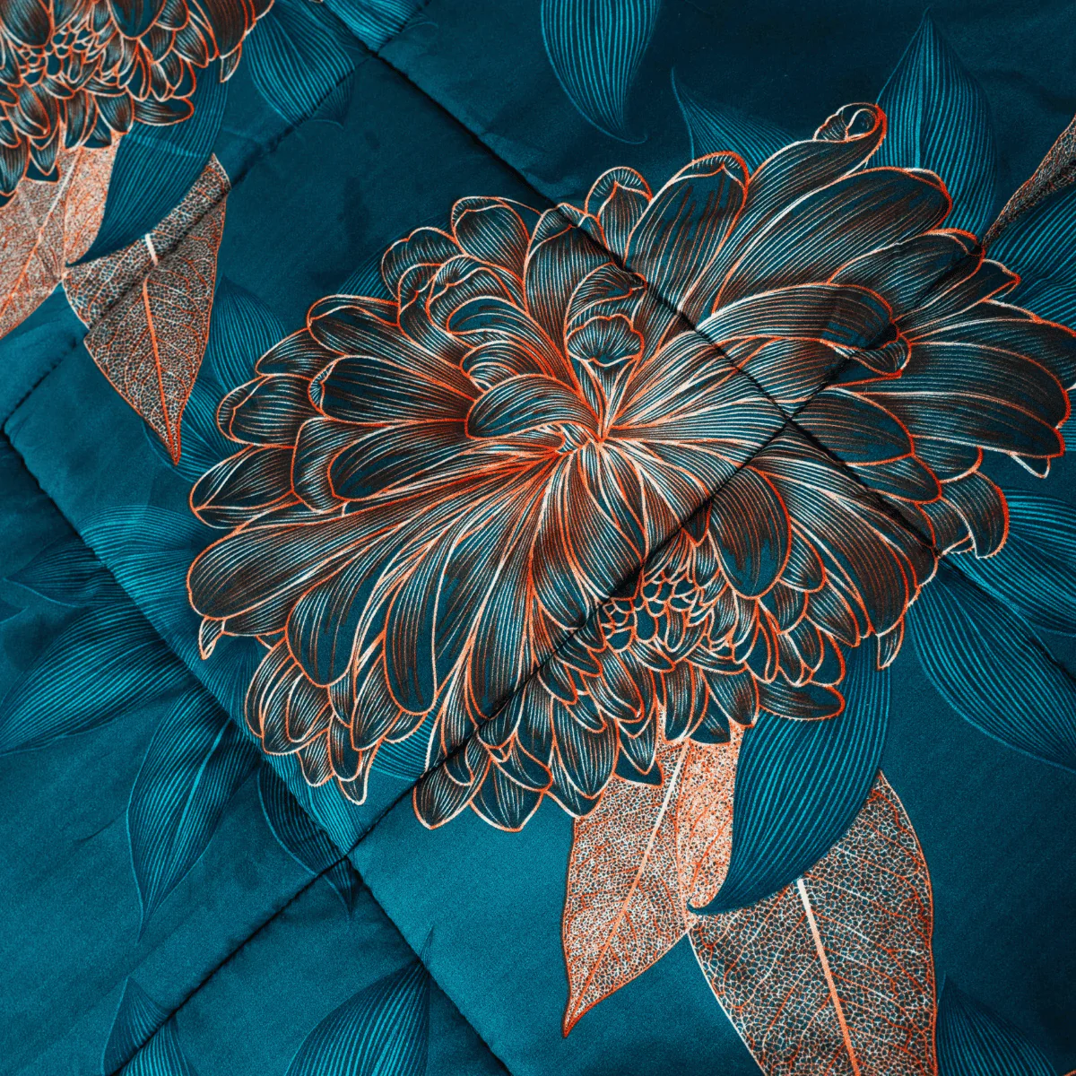 Zelesta Wonderbed 4 Saisons Double - Fleurs Royales - Image 9