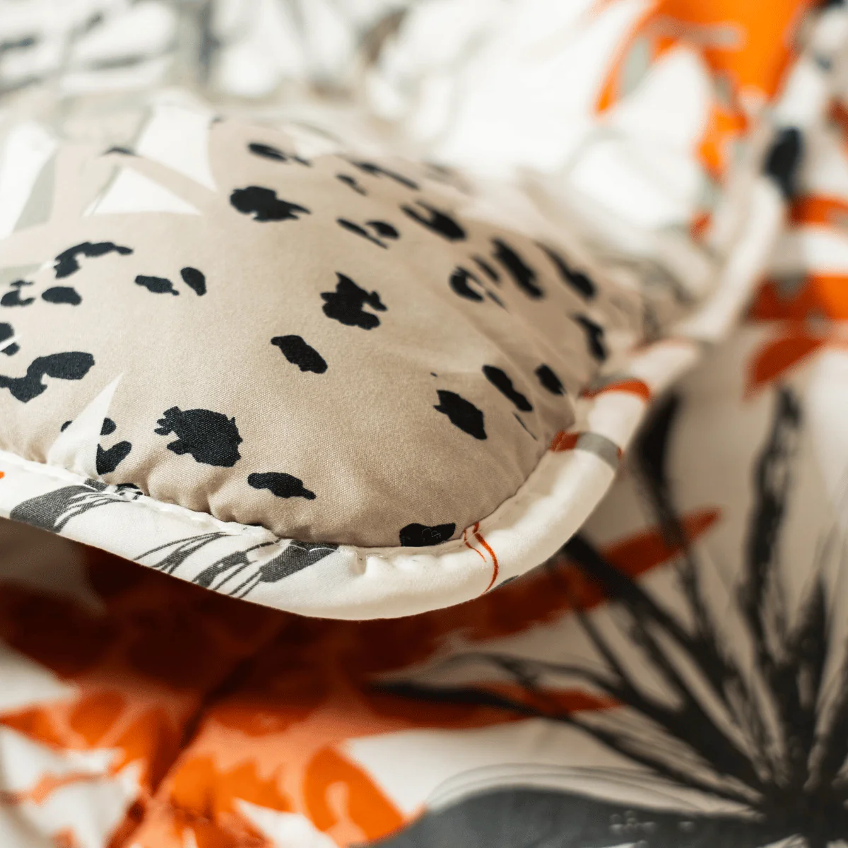 Zelesta Wonderbed 4 Saisons Double - Jungle Orange - Image 13